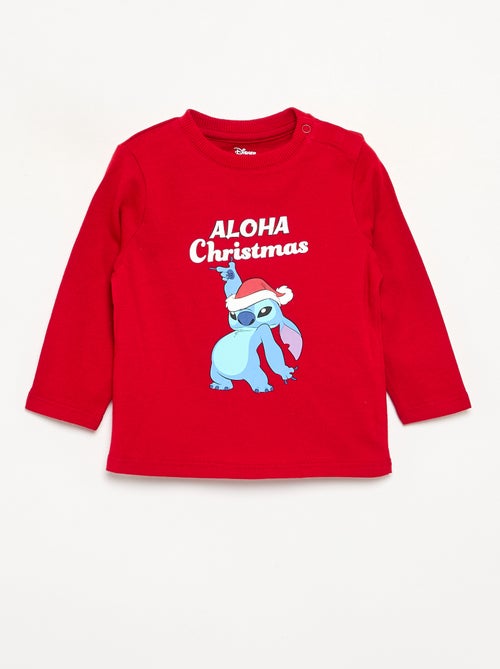 T-shirt loose à manches longues 'Disney' 'Stitch' - Kiabi
