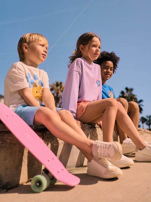 T-shirt loose avec animation - Grafik Edition - Kiabi