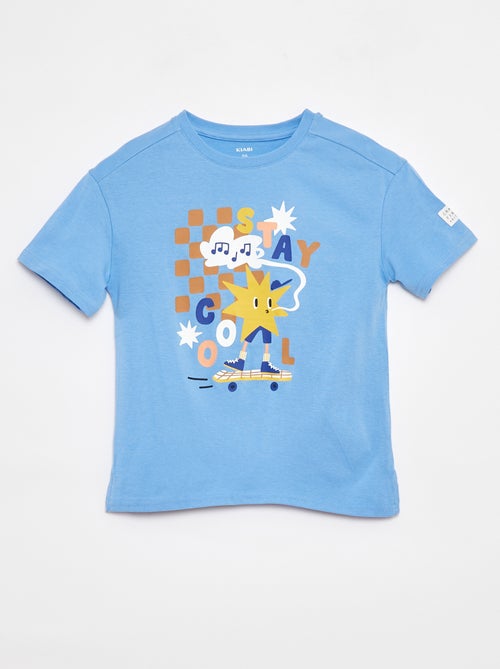 T-shirt loose avec animation - Grafik Edition - Kiabi