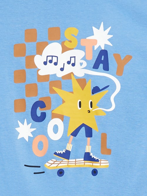 T-shirt loose avec animation - Grafik Edition - Kiabi