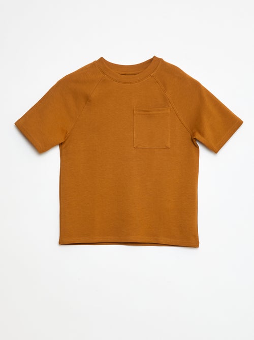 T-shirt loose en coton - Kiabi