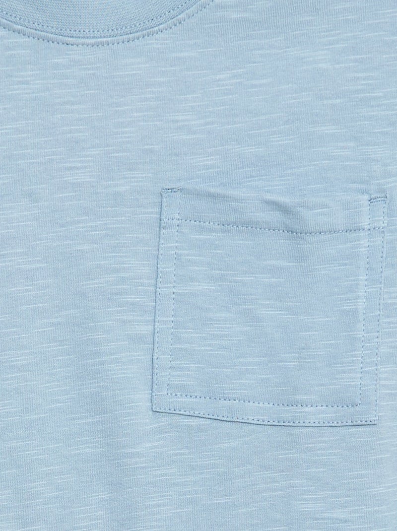 T-shirt loose fit Blauw - Kiabi