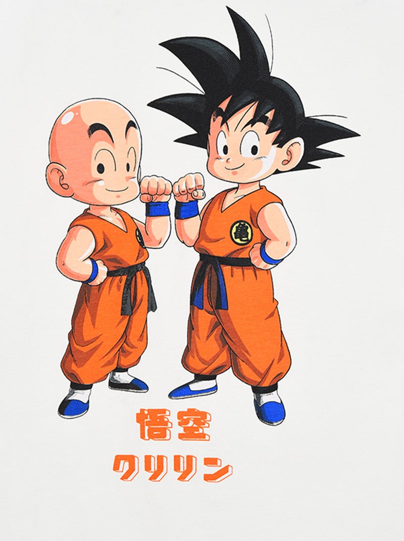 T-shirt loose fit 'Dragon Ball Z' Blanc - Kiabi
