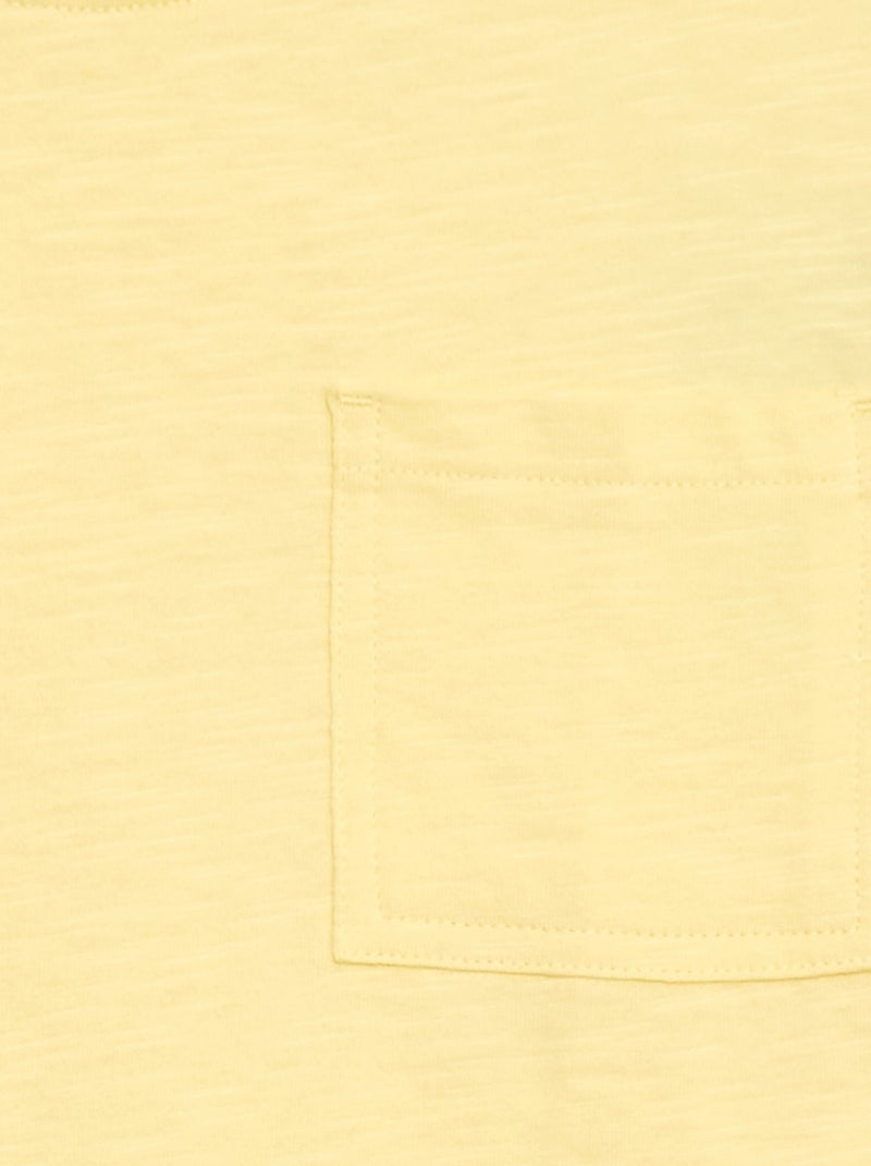 T-shirt loose fit Geel - Kiabi