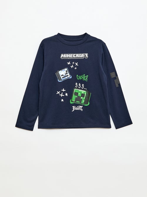 T-shirt loose fit 'Minecraft' - Kiabi