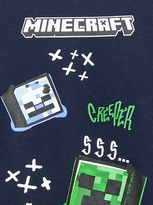 T-shirt loose fit 'Minecraft' - Kiabi