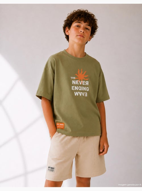 T-shirt loose fit, MO Fashion - Kiabi