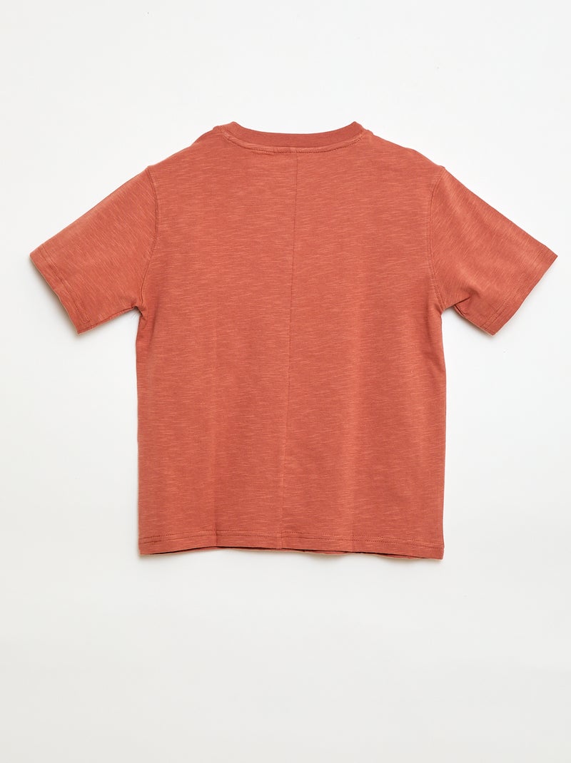 T-shirt loose fit Rose - Kiabi