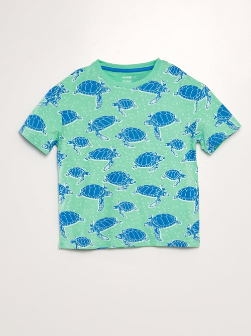 T-shirt loose imprimé - Kiabi
