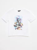 T-shirt loose 'Star Wars' BLANC - Kiabi