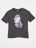 T-shirt loose 'Star Wars' GRIS - Kiabi