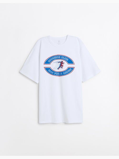 T-shirt lourd imprimé en jersey, MO Fashion - Kiabi T-shirt lourd imprimé en jersey, MO Fashion - Kiabi