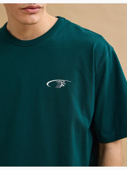 T-shirt lourd imprimé en jersey, MO Fashion - Kiabi