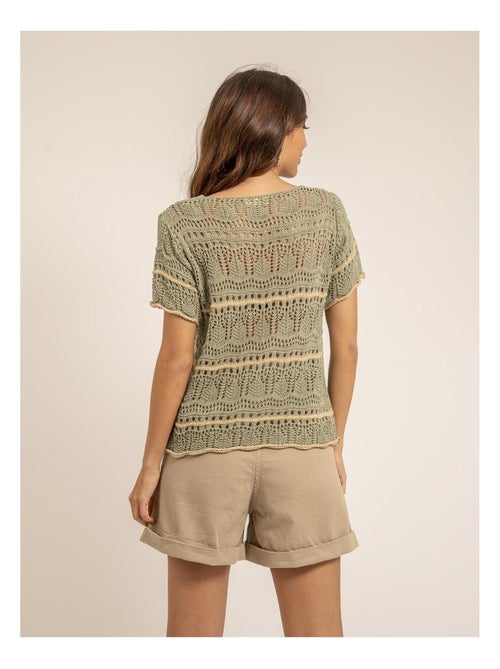 T shirt maille filoma - Kiabi