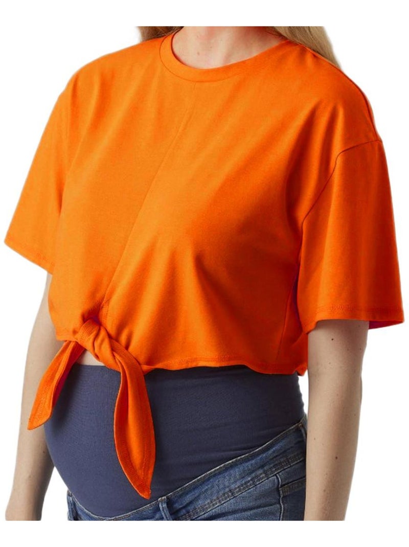 T-Shirt Mamalicious Orange - Kiabi