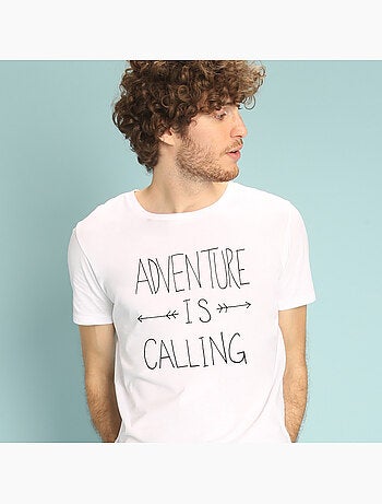 T-shirt Man - ADVENTURE IS CALLING
