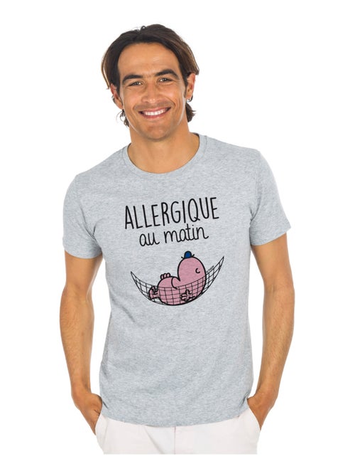 T-shirt Man - ALLERGIQUE AU MATIN - Kiabi T-shirt Man - ALLERGIQUE AU MATIN - Kiabi