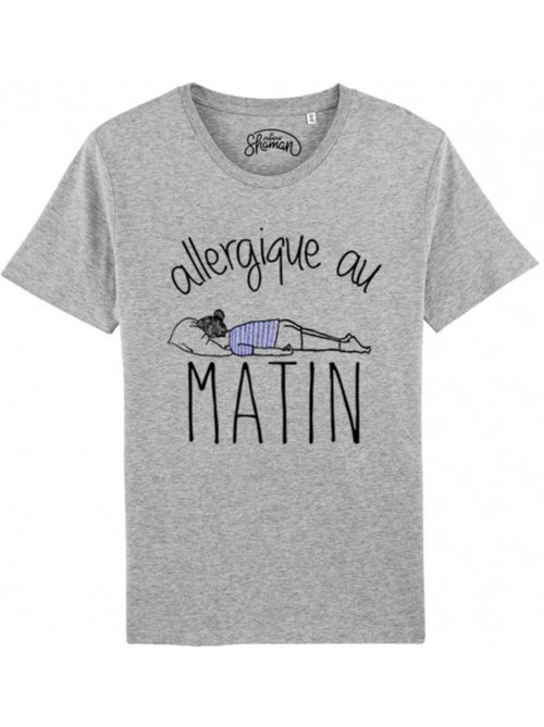 T-shirt Man - ALLERGIQUE AU MATIN - Kiabi T-shirt Man - ALLERGIQUE AU MATIN - Kiabi