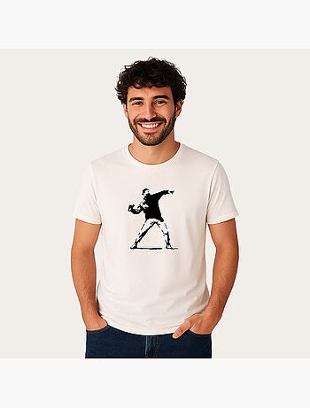 T-shirt Man - APOH BANKSY FESTIVAL CUP THROWER
