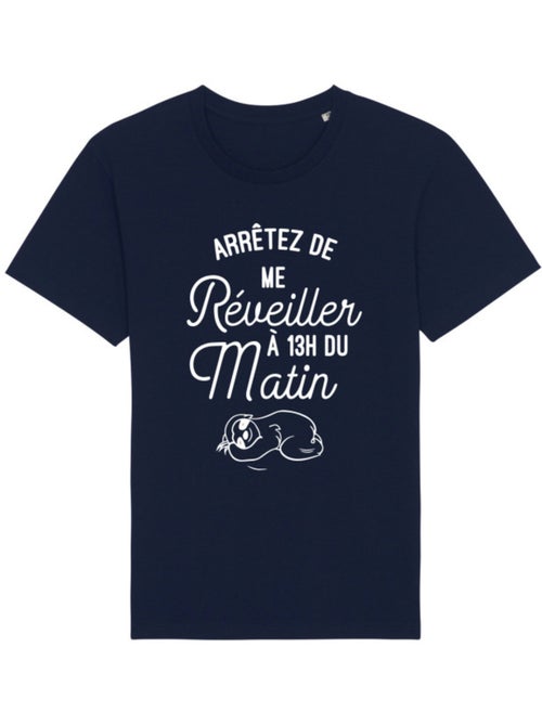 T-shirt Man - ARRÊTEZ DE ME RÉVEILLER À 13H DU MATIN - Kiabi T-shirt Man - ARRÊTEZ DE ME RÉVEILLER À 13H DU MATIN - Kiabi