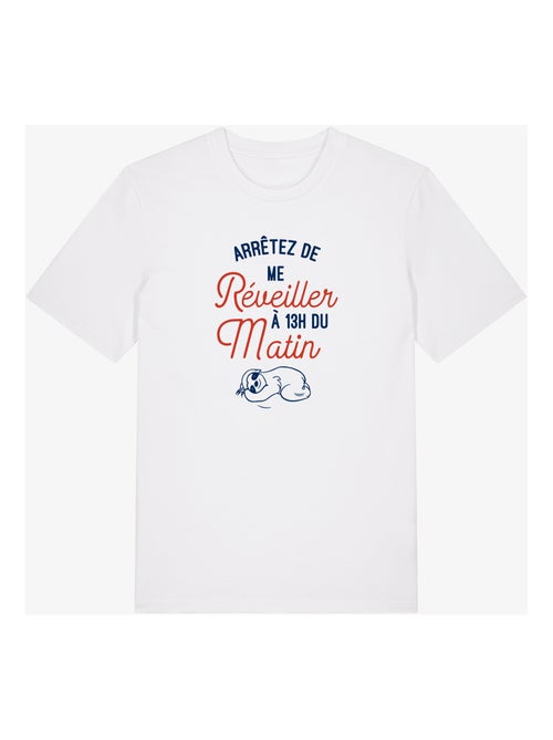 T-shirt Man - ARRÊTEZ DE ME RÉVEILLER À 13H DU MATIN - Kiabi T-shirt Man - ARRÊTEZ DE ME RÉVEILLER À 13H DU MATIN - Kiabi