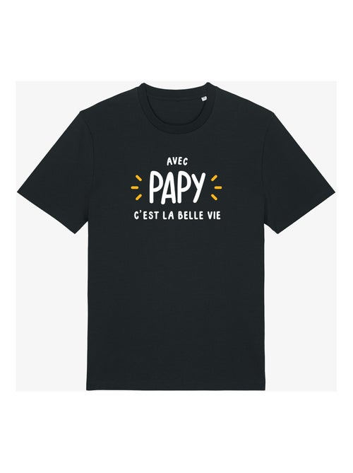 T-shirt Man - AVEC PAPY C'EST LA BELLE VIE - Kiabi T-shirt Man - AVEC PAPY C'EST LA BELLE VIE - Kiabi