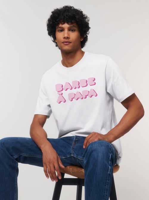 T-shirt Man - BARBE A PAPA 2 - Kiabi T-shirt Man - BARBE A PAPA 2 - Kiabi