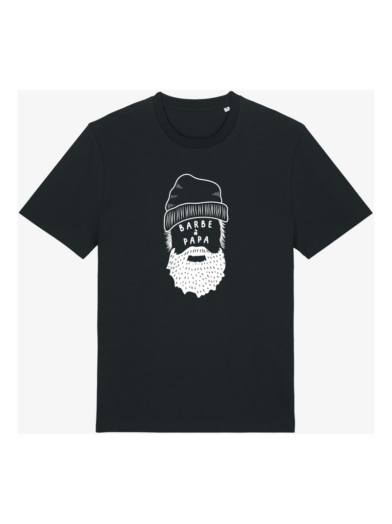 T-shirt Man - BARBE À PAPA Zwart - Kiabi