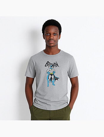 T-shirt Man - BATMAN GREY & BLUE