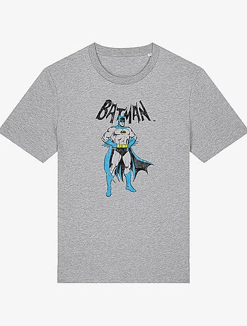 T-shirt Man - BATMAN GREY & BLUE
