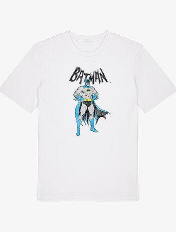 T-shirt Man - BATMAN GREY & BLUE