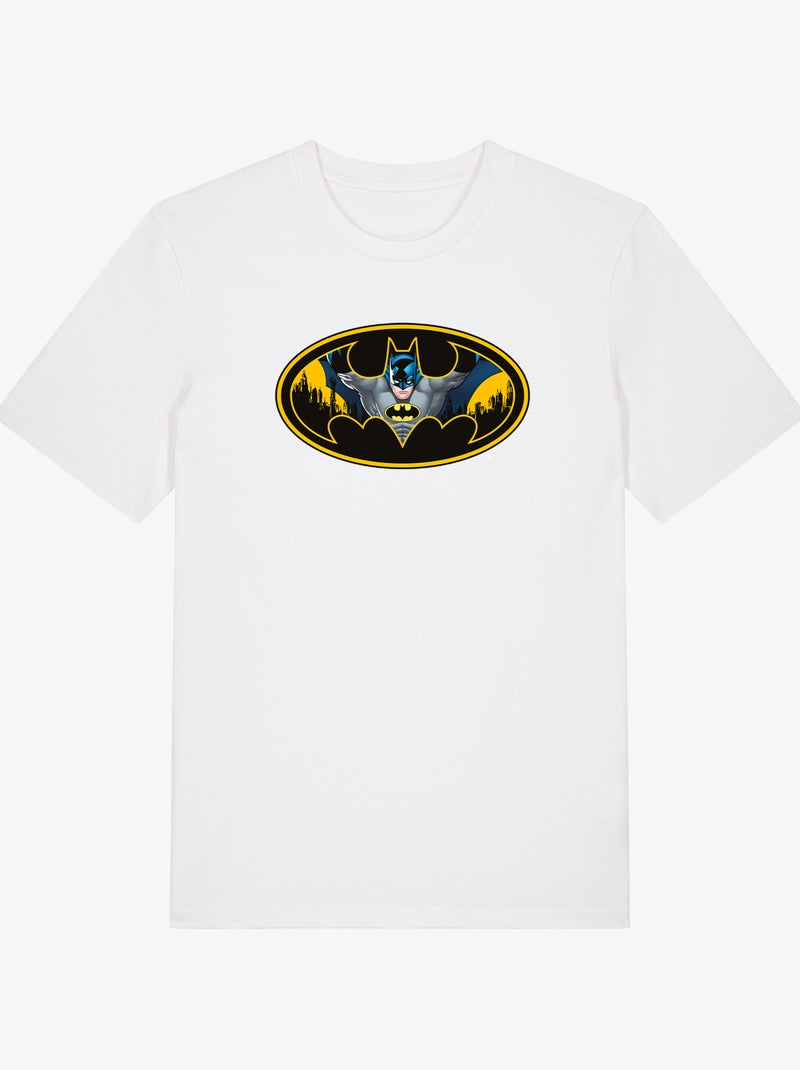 T-shirt Man - BATMAN LOGO COULEUR Wit - Kiabi