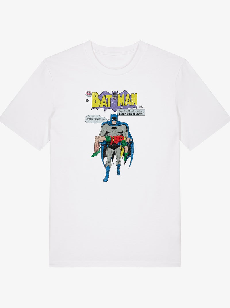 T-shirt Man - BATMAN & ROBIN Wit - Kiabi