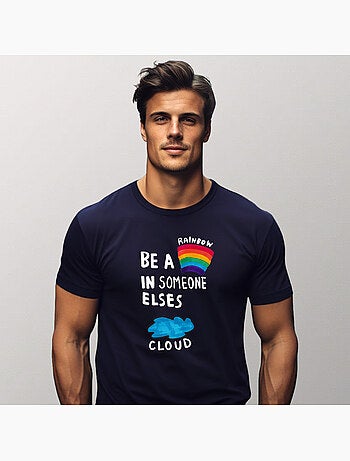 T-shirt Man - BE A RAINBOW
