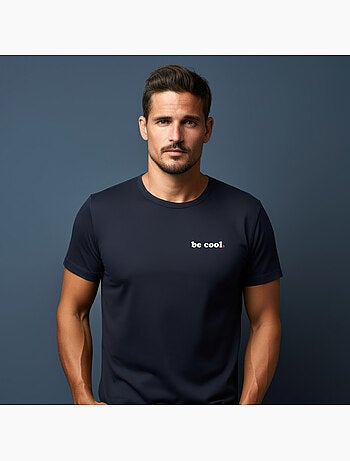 T-shirt Man - BE COOL CŒUR