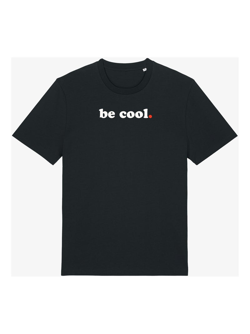 T-shirt Man - BE COOL Zwart - Kiabi