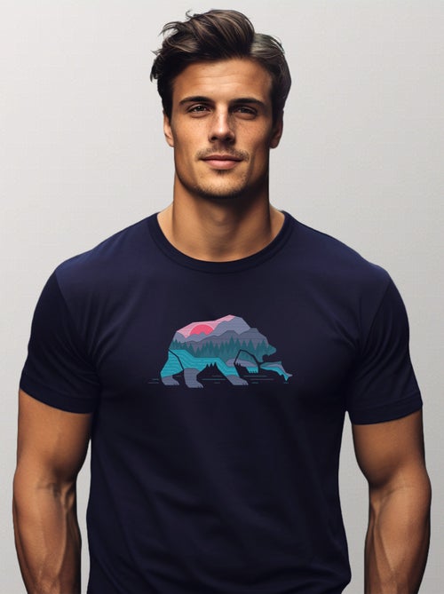 T-shirt Man - BEAR COUNTRY - Kiabi T-shirt Man - BEAR COUNTRY - Kiabi