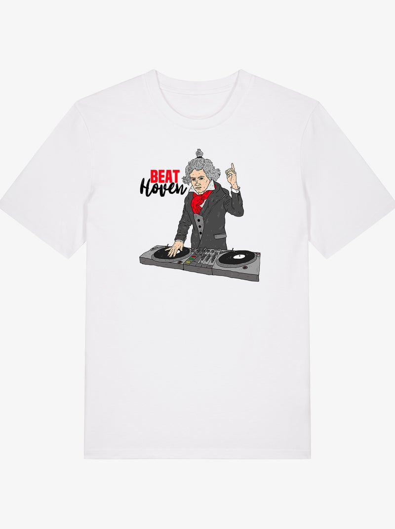 T-shirt Man - BEAT HOVEN Wit - Kiabi