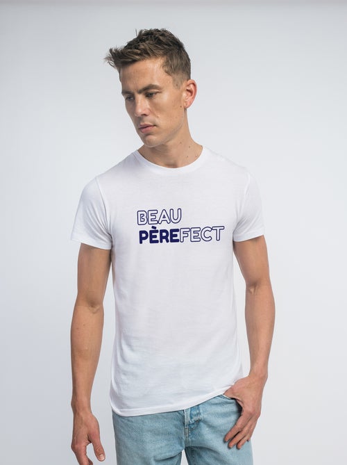 T-shirt Man - BEAU-PÈRE FECT - Kiabi T-shirt Man - BEAU-PÈRE FECT - Kiabi