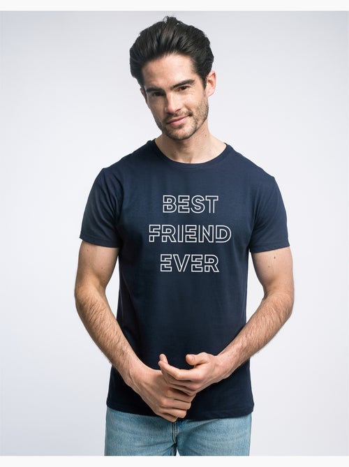 T-shirt Man - BEST FRIEND EVER - Kiabi T-shirt Man - BEST FRIEND EVER - Kiabi