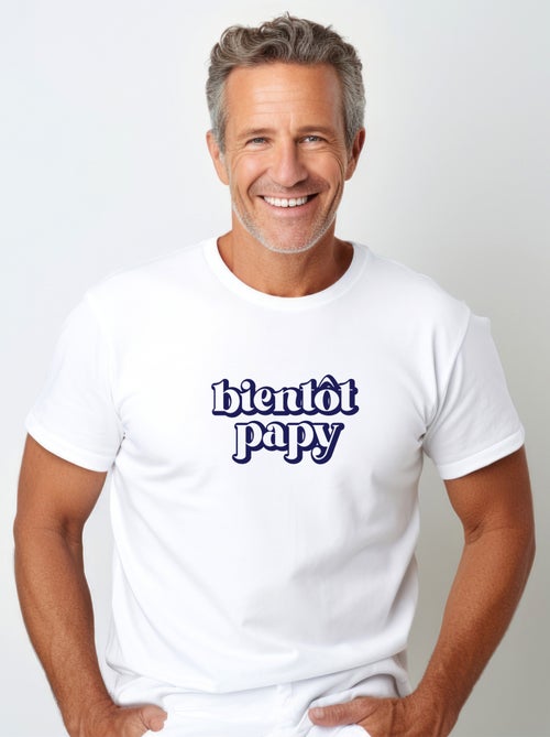 T-shirt Man - BIENTÔT PAPY - Kiabi T-shirt Man - BIENTÔT PAPY - Kiabi