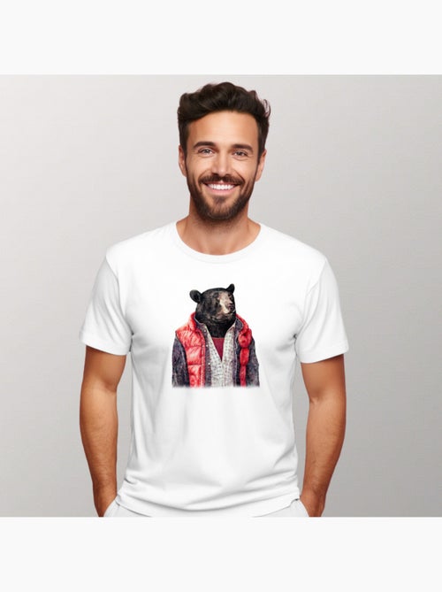 T-shirt Man - BLACK BEAR - Kiabi T-shirt Man - BLACK BEAR - Kiabi