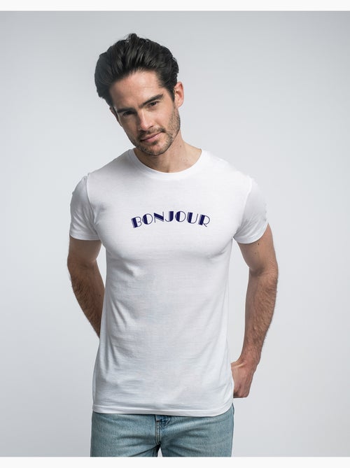 T-shirt Man - BONJOUR - Kiabi T-shirt Man - BONJOUR - Kiabi
