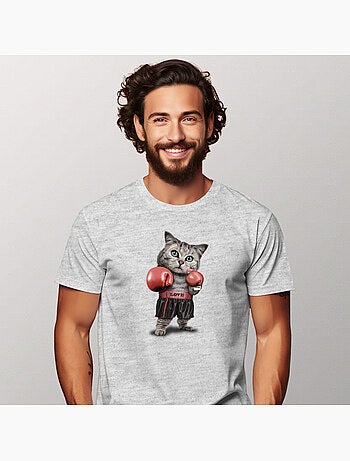 T-shirt Man - BOXING CAT