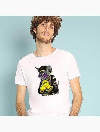 T-shirt Man - BOXING CAT SIAMESE
