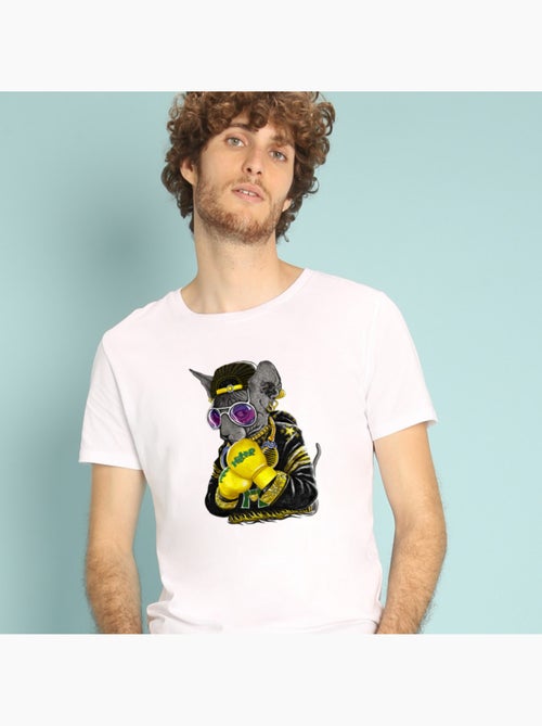 T-shirt Man - BOXING CAT SIAMESE - Kiabi T-shirt Man - BOXING CAT SIAMESE - Kiabi