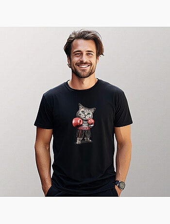 T-shirt Man - BOXING CAT