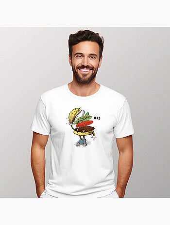 T-shirt Man - BURGER GREETING