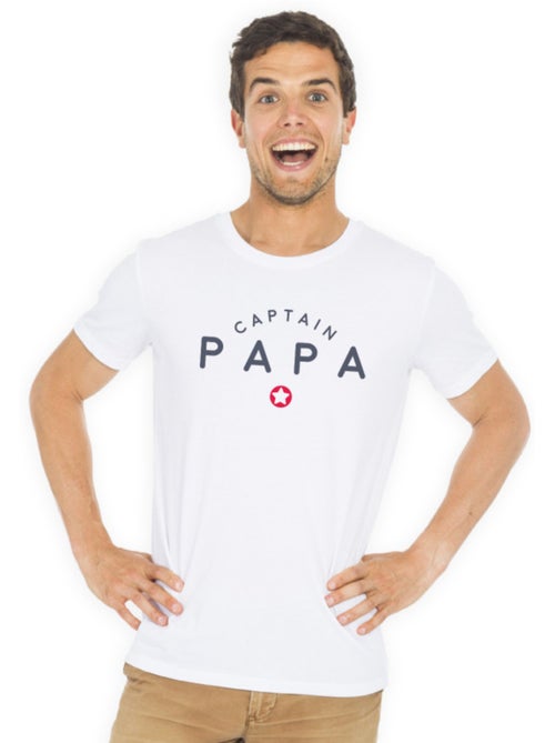 T-shirt Man - CAPTAIN PAPA - Kiabi T-shirt Man - CAPTAIN PAPA - Kiabi