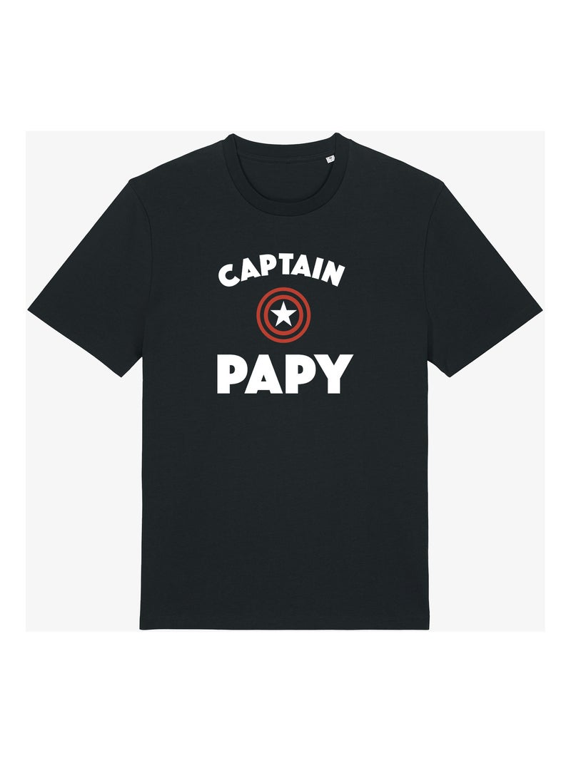 T-shirt Man - CAPTAIN PAPY Zwart - Kiabi